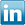 small linked in icon